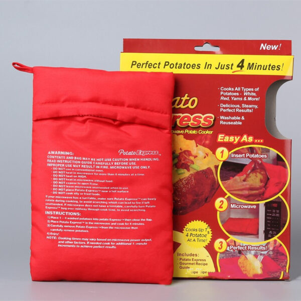 Kitchen Baked Potato Bag With Microwave Oven - Image 2