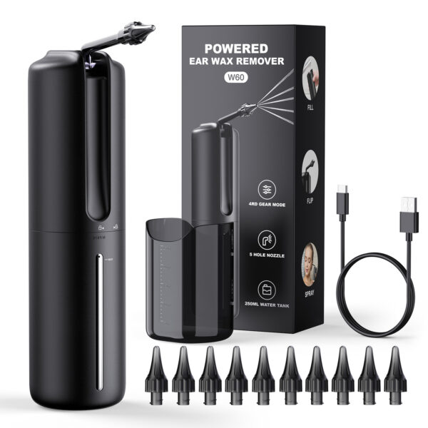 Convenient electric ear wash with cleaning tools - Image 3