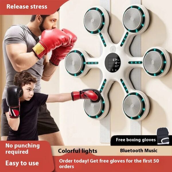 Smart Music Boxing Machine Wall Target Fitness Equipment - Image 5