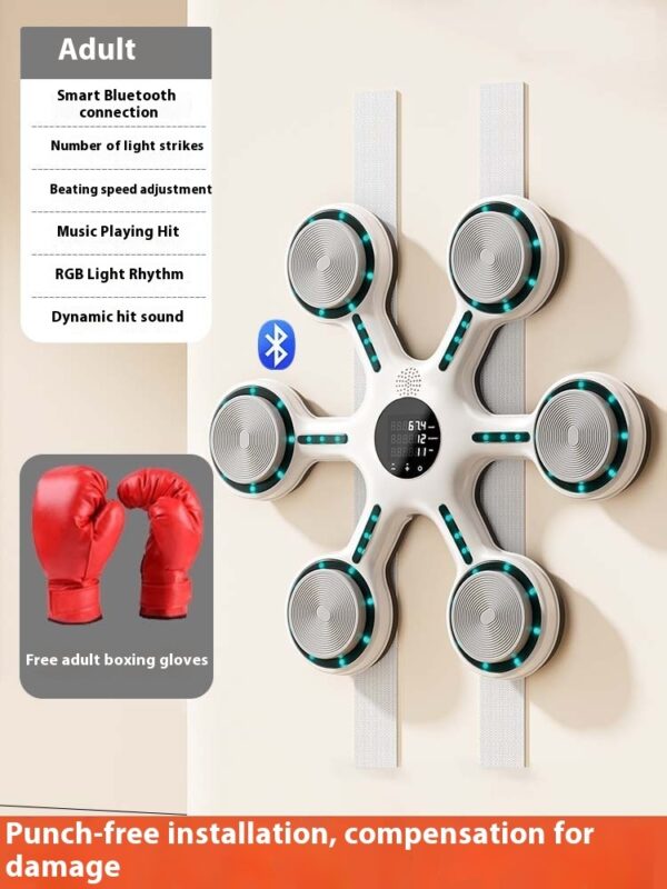 Smart Music Boxing Machine Wall Target Fitness Equipment - Image 7