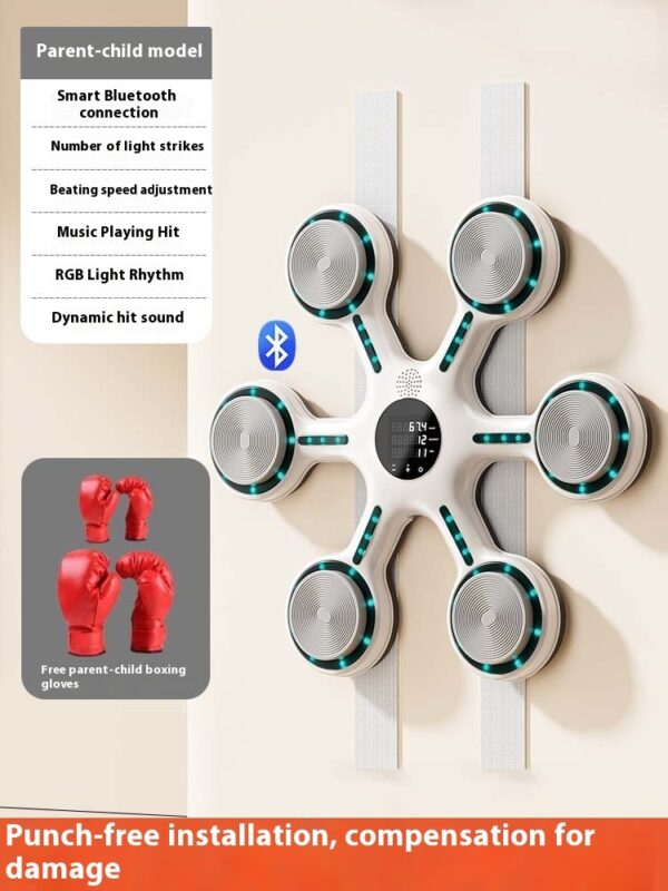 Smart Music Boxing Machine Wall Target Fitness Equipment - Image 4